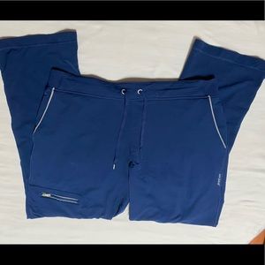 Healing Hands HH360 Nisha yoga waistband scrub pant- Navy